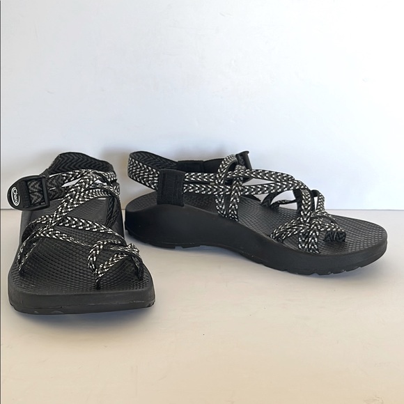 Chaco Womens Black Gray Sandals Size 7 - Picture 3 of 11